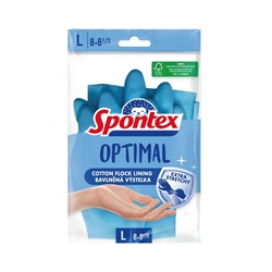 rukavice gumové L velikost 8-8 1/2