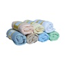 Prostěradlo JERSEY COMFORT, 90 x 200 x 22 cm, žluté, s gumou, 180g/m2, 100% bavlna