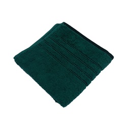 Froté ručník HAVANA 50 x 100 cm, tmavě zelený, 500 g/m2 - 100% organická bavlna