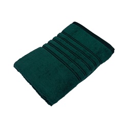 Froté osuška HAVANA 70 x 140 cm, tmavě zelená, 500 g/m2 - 100% organická bavlna