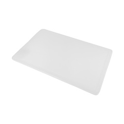 board GN 1/1 53x32.5x1.5 cm white plastic with groove