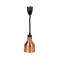 Ohřevná lampa, infra, závěsná, barva bronz, průměr 19 cm, délka 60 - 150 cm