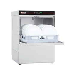 <p> Podstolová myčka QQI 52 P, jednoplášťová 50x50, 230V, s odpadovým čerpadlem</p>