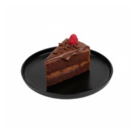 Mělký talíř FUTURE BLACK 20 cm, černý porcelán