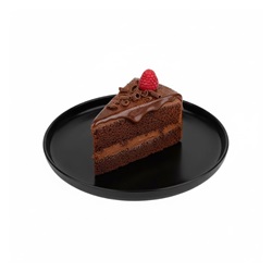 Mělký talíř FUTURE BLACK 20 cm, černý porcelán