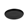 Mělký talíř FUTURE BLACK 20 cm, černý porcelán