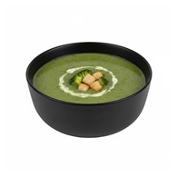 Miska FUTURE BLACK 14 cm, černý porcelán