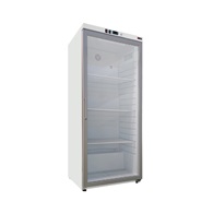 Chladnička - skříň 350 l, DRR 400/G, REDFOX prosklená dvířka, bílá