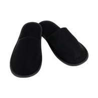 Hotelové pantofle STANDARD černé, zavřené, 28 cm