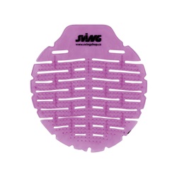 Vonné sítko do pisoáru GASTRO SVING, fialové - vůně skořice a jablka