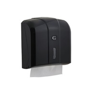 Zásobník na skládané ručníky, ZZ skládání, černý plast