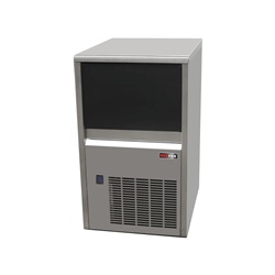 <p>Výrobník ledu SS 35 A, chlazený vzduchem, 33kg/24h</p>