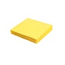 Papírové ubrousky 33 x 33 cm, 1-vr., žluté, 100 ks