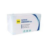 Papírové ubrousky SVING 33 x 33 cm, 1-vr, bílé, 500 ks