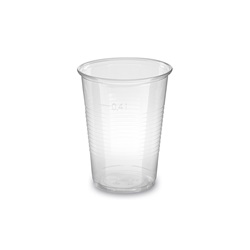 kelímek průhledný 0,4 l  / 50ks (PP)