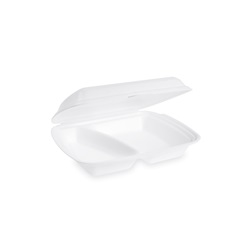 Menu box 2-dílný bílý, (XPS), 241 x 207 x 69 mm / 125 ks