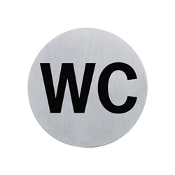 Označení toalety - WC