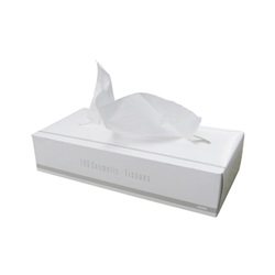 Kosmetické ubrousky SVING super soft, 2-vrstvé, bílé, 100 ks.