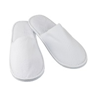 Hotelové pantofle HOTEL bílé, zavřené, 28 cm.