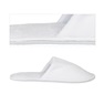 Hotelové pantofle HOTEL bílé, zavřené, 28 cm.