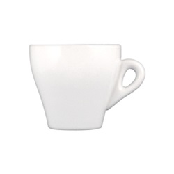 Šálek na espresso  HOTEL 180 ml, porcelánový, bílý