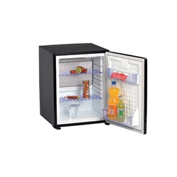 chladnička hotelová Platinum / minibar 37L  566x441x457 mm černá, SM401PLT