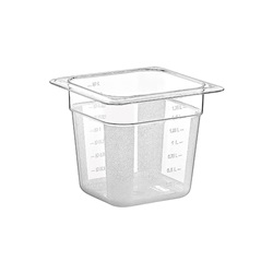 gastronádoba GN1/6 150 plná polykarbonát, průhledná