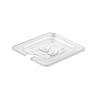 gastronádoba víko GN1/6 polykarbonát s výřezem na naběračku