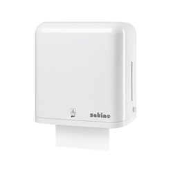 Zásobník na papírové ručníky v roli, bezdotykový – sensor, bílý