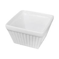 miska čtvercová kónická 60mm porcelánová