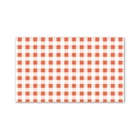 Papír nepromastitelný na snack - motiv červené káro, 42 x 25 cm, 500 ks