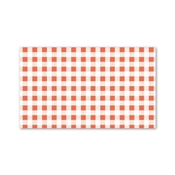 Papír nepromastitelný na snack - motiv červené káro, 42 x 25 cm, 500 ks