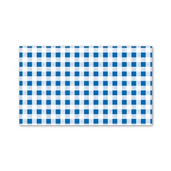 Papír nepromastitelný na snack - motiv modré káro, 42 x 25 cm, 500 ks