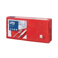 Papírové ubrousky 33 x 33 cm, 2-vr., červené, 200 ks