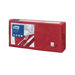 Papírové ubrousky 33 x 33 cm, 2-vr., bordó, 200 ks