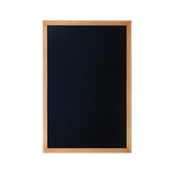 tabule popisovací nástěnná WOODY 60x80cm barva dub s popisovačem