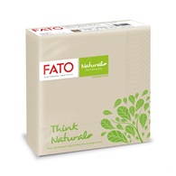 Papírové ubrousky Natural Style, 33 x 33 cm, 2vrstvé, 50 ks