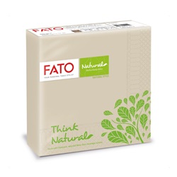 Papírové ubrousky Natural Style, 33 x 33 cm, 2vrstvé, 50 ks