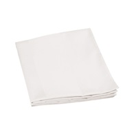 Napron s kantou 80 x 80cm, bílý