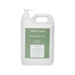 Tělový a vlasový šampon NATURE TOUCH, s pumpičkou, 5 l