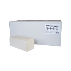 Papírové ručníky, 1vr. V,  bílé, 5000 ks (24x21cm)