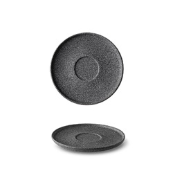 Granit podšálek 16cm, barva č. 4, povrch raw