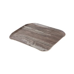 Podnos DECO LIDYA, 33 x 43 cm, hnědý