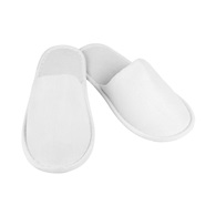 Hotelové pantofle STANDARD bílé, zavřené, 28 cm